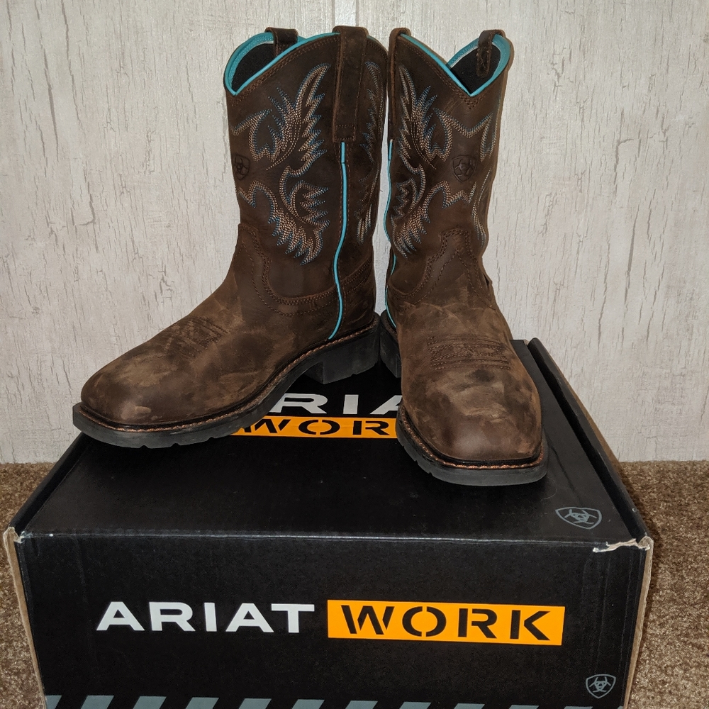 Ariat Krista Steel Toe Work Boots